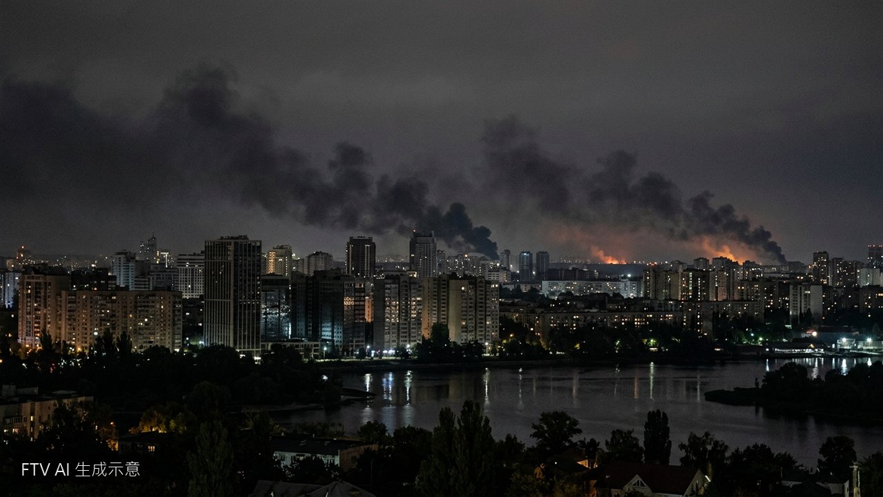 基輔深夜驚傳多起爆炸　烏空軍示警：俄彈道飛彈來襲