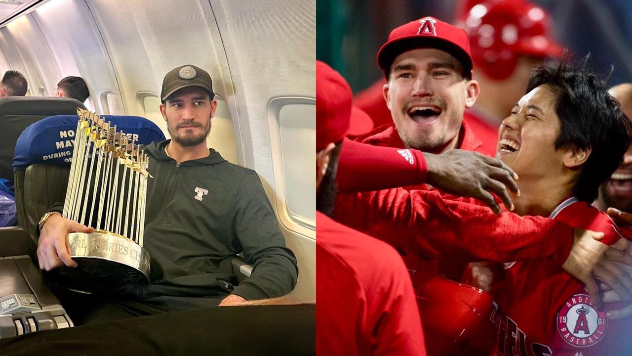 MLB(影)／曾和大谷翔平並肩作戰！遊騎兵冠軍左投社群震撼宣布引退