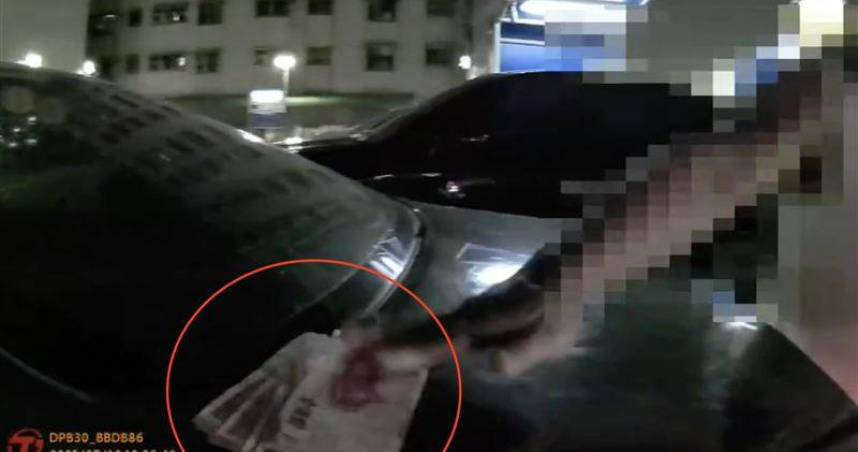 狂按喇叭逼車掏錢道歉反露餡 台中男酒駕超標遭送辦