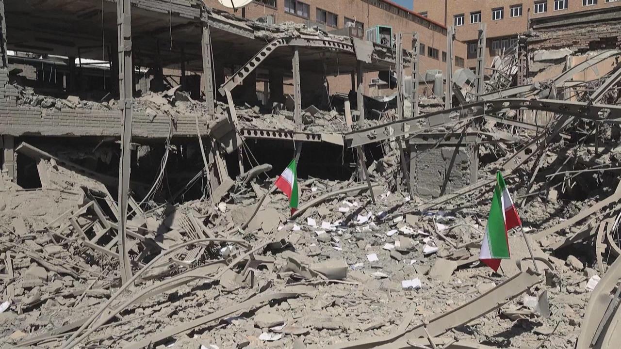 美伊停戰兩週　中東戰火持續　以色列炸德黑蘭鐵路橋梁