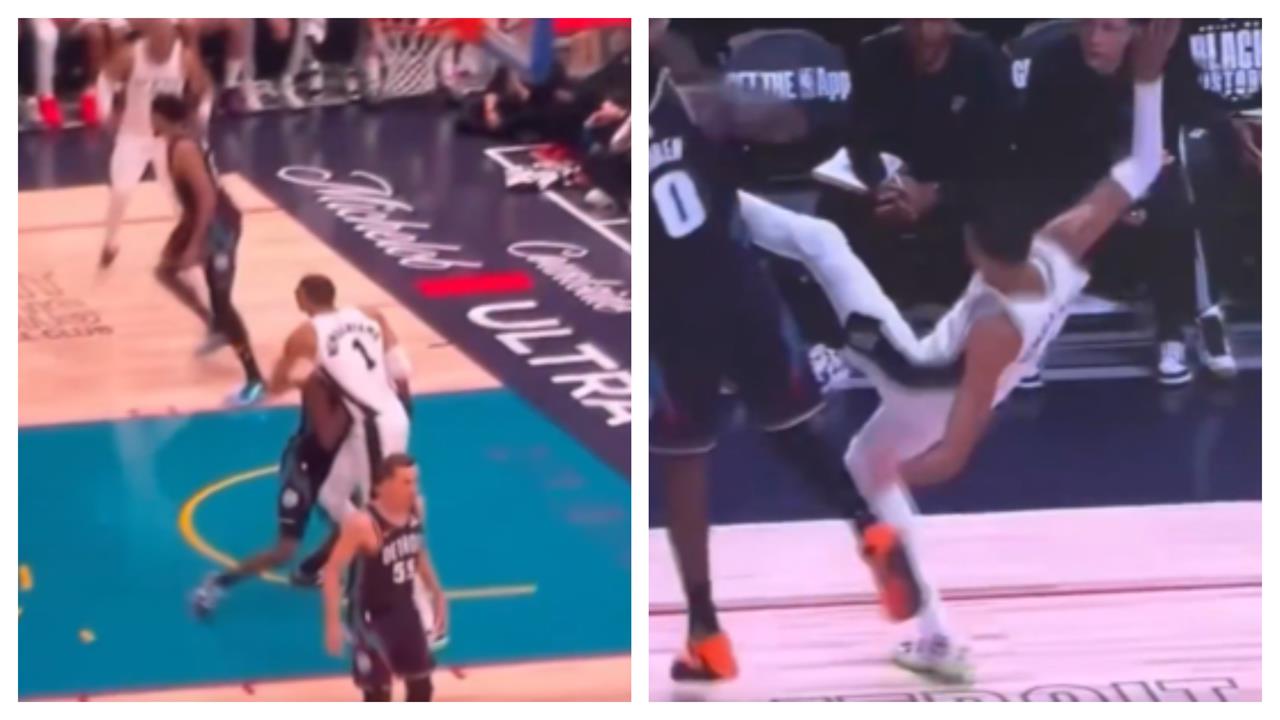 NBA(影)/熟悉的活塞隊回來了!用「這一招」對付「少林斑馬」多次重摔倒地