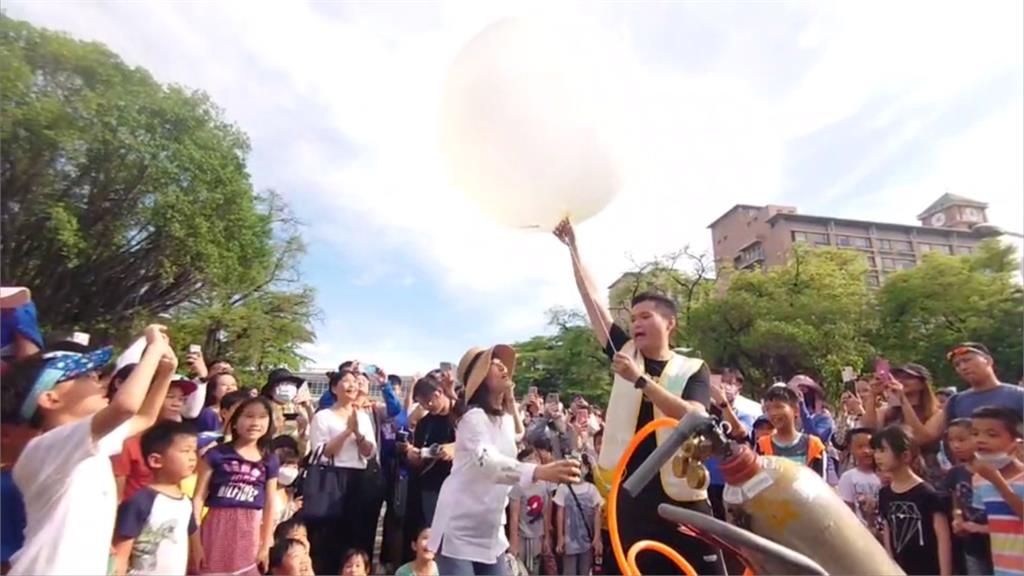 日環食讓溫度下降？成功大學施放探空氣球實測