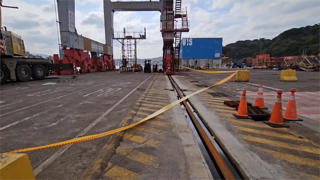 基隆港工人進行橋式機除鏽　從10樓高處落海身亡