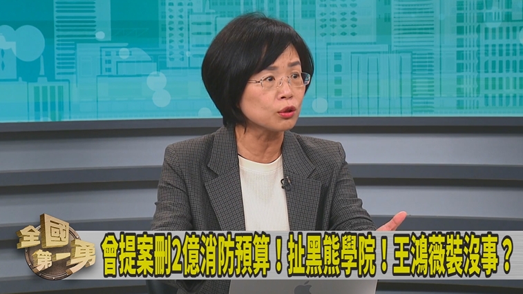 第一勇(影)／王鴻薇曾提案「刪消防預算」！蘇巧慧曝：她不是內政委員會的！