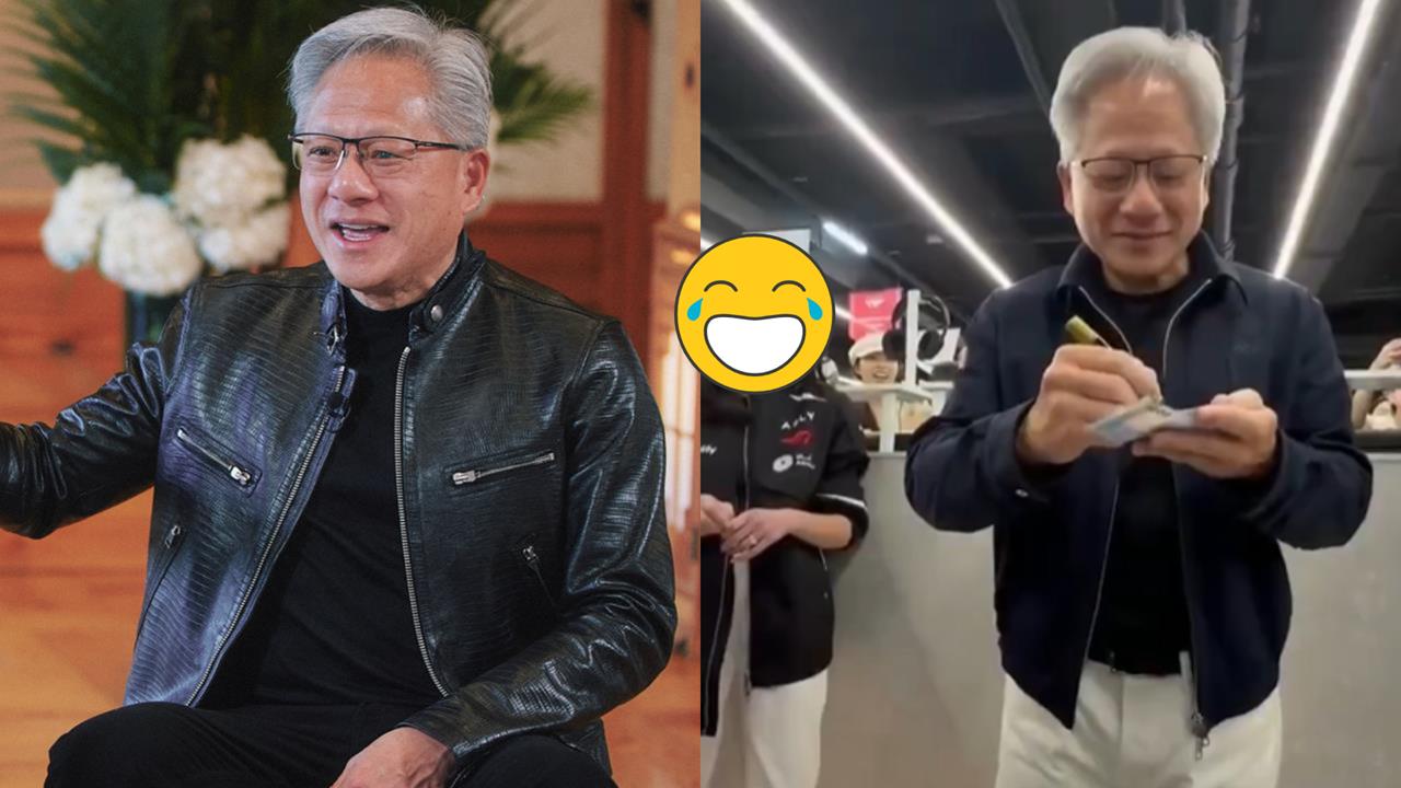 黃仁勳訪韓被台灣粉狂叫「爸爸」！黃敏珊「迷之反應」網笑：女兒這波贏麻了