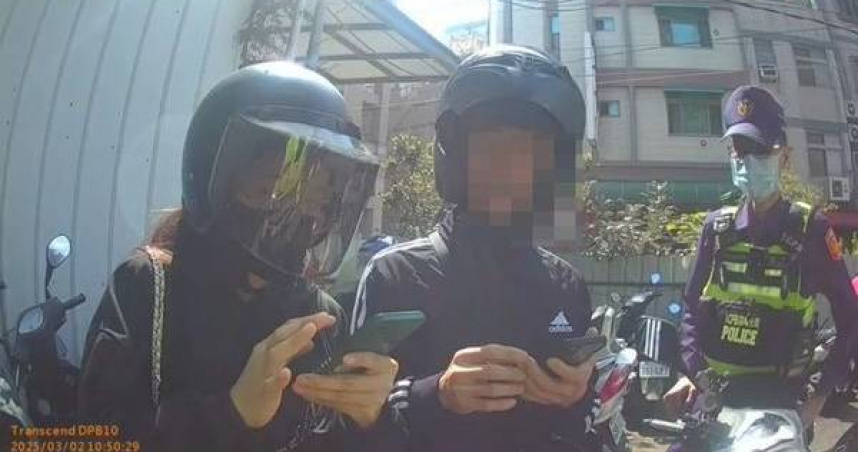 情侶警局門口旁停車買菜　身分竟是逃逸移工、毒品通緝犯當場落網