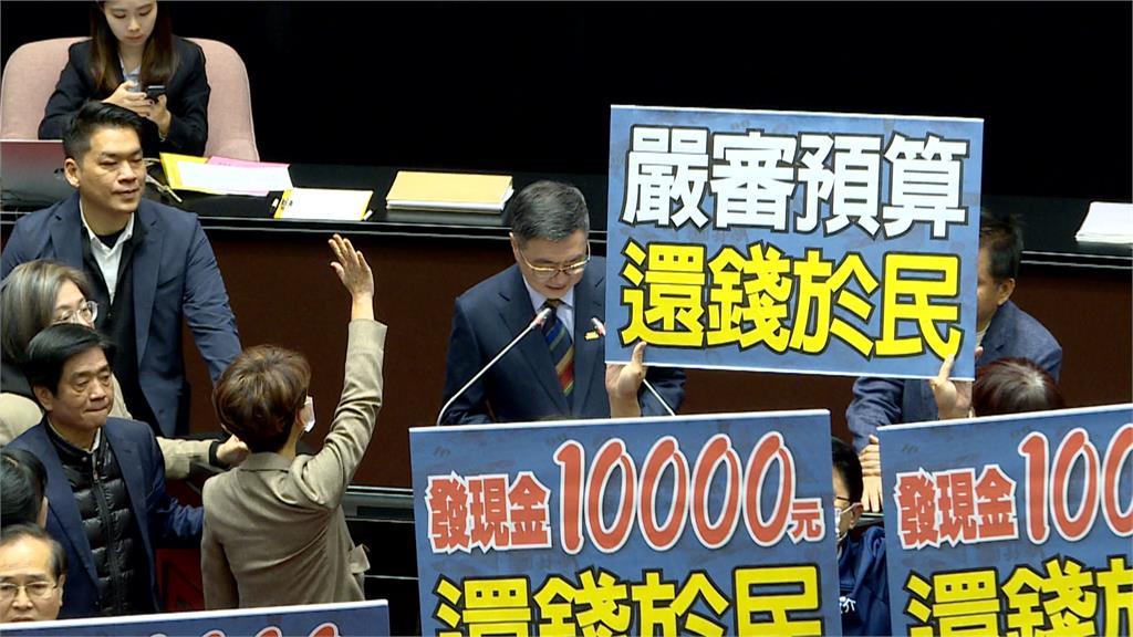 卓揆赴立院施政報告遭藍杯葛7分鐘　傳總預算週四提覆議
