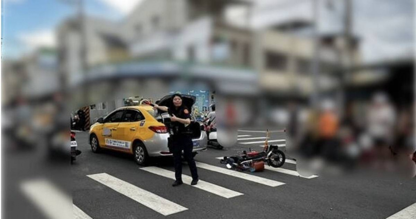 酒駕女騎電動車撞小客車　真實身份竟是通緝犯