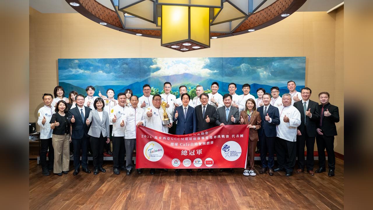 總統接見表揚！城市科大海外爭光　金牌「素東坡肉」驚艷國際