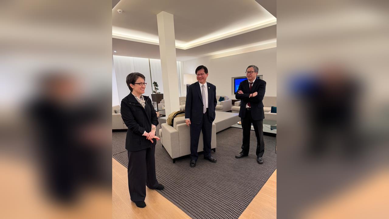 快新聞／保密到家！蕭美琴旋風訪歐驚艷全球　林佳龍曬謝志偉合照全網嗨翻