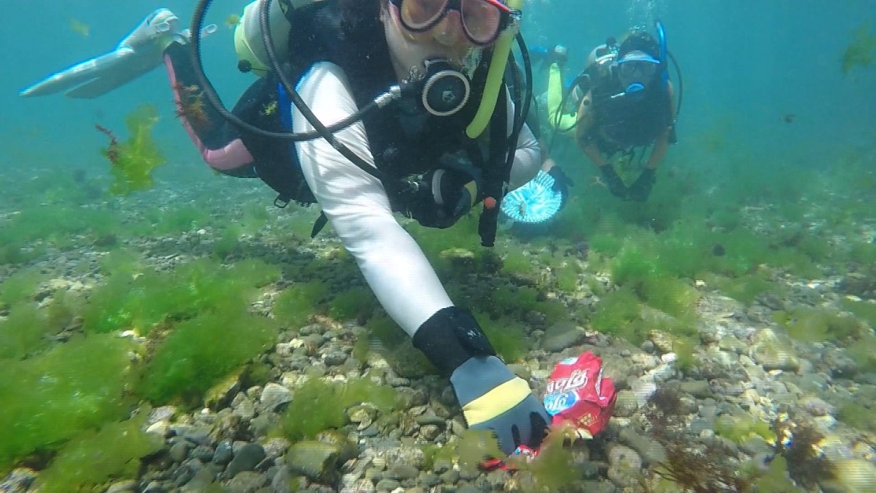 「打掃魚的家！」 國小師生潛水撿出超多垃圾