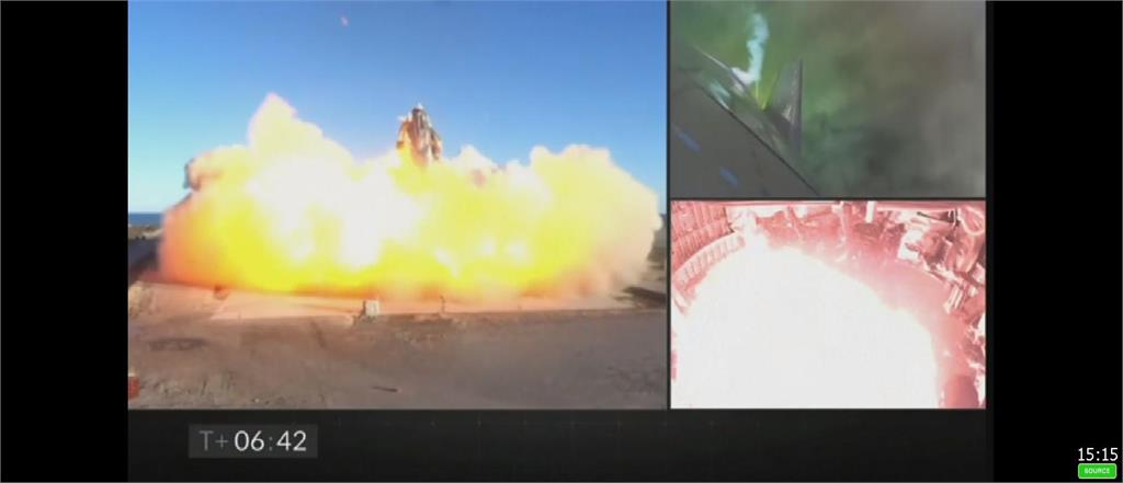 SpaceX星艦火箭 垂直降落引發大爆炸