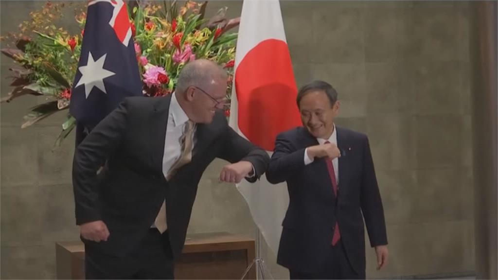 澳總理莫里森訪日 菅義偉上任首面談領袖