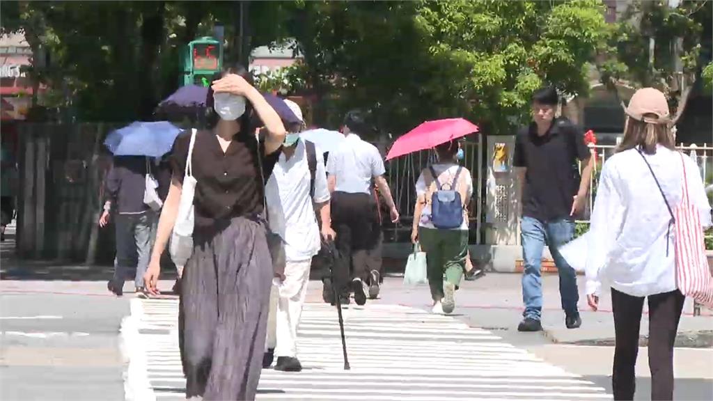 快新聞／熱炸！19縣市高溫警示　桃園蘆竹飆出39.1度