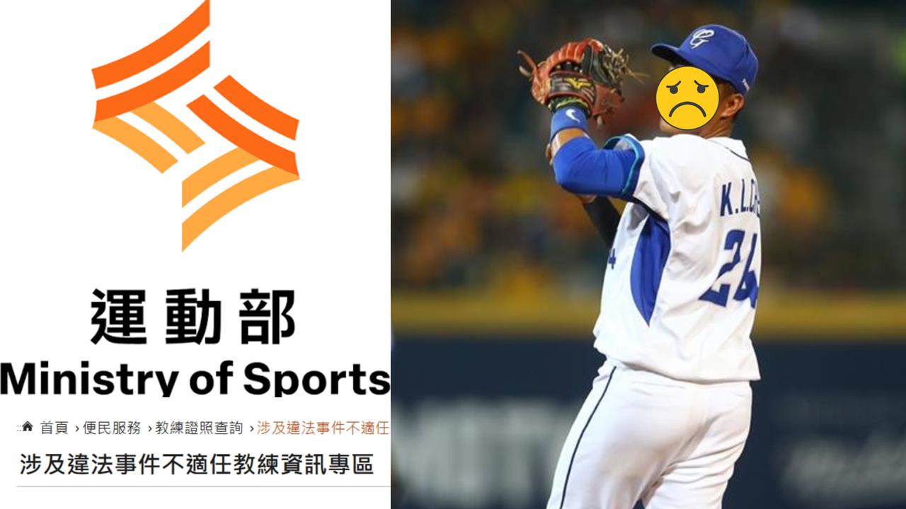 綜合／前球星入列！運動部公開「不適任教練資訊」147人違法判決書　全網挺爆