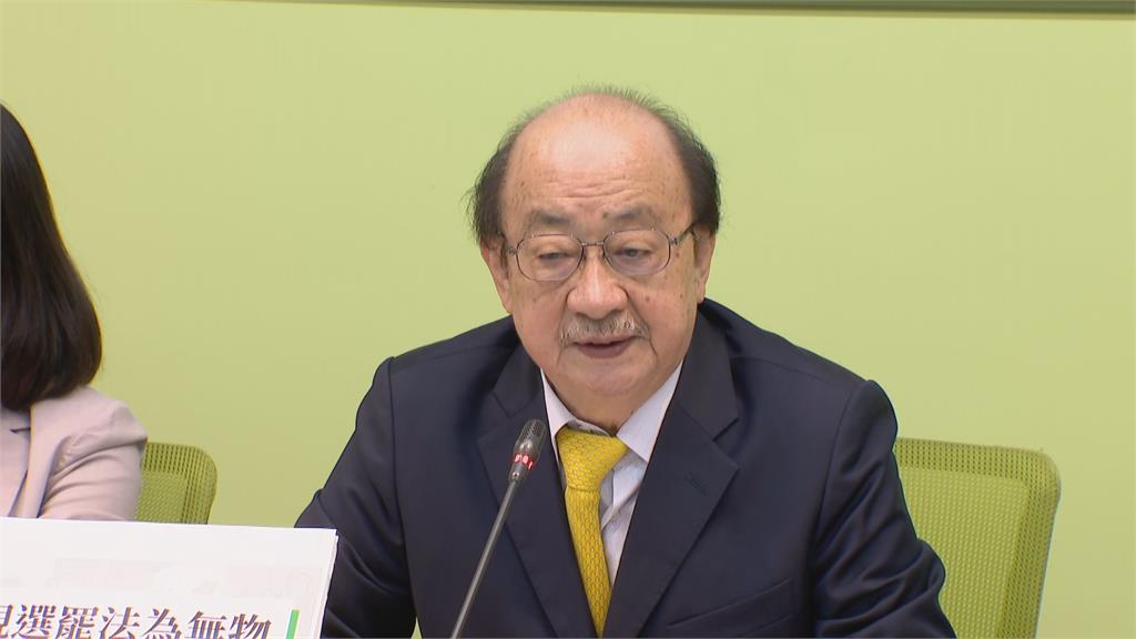 快新聞／藍稱修選罷法馬上適用　柯建銘：亂修結果必是「棄謝毀黨」共同死亡