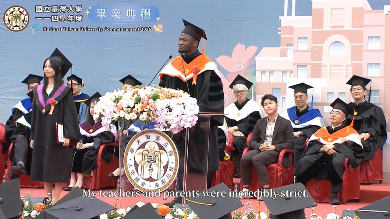 坦尚尼亞貧童拿到台大博士學位 內森喊話為家鄉蓋學校