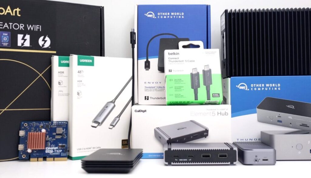 總價值 25 萬！從 TB3 到 TB5 新一代高速傳輸的實測與 Thunderbolt 5 獨家隱藏功能