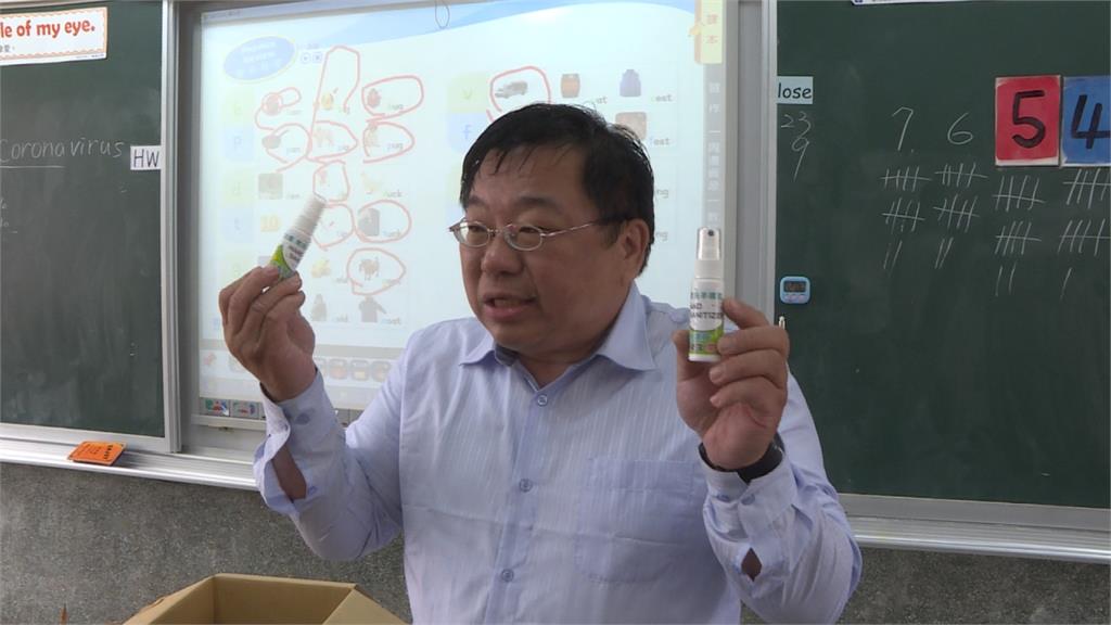 助攻學校防疫！議員捐贈萬瓶二氧化氯