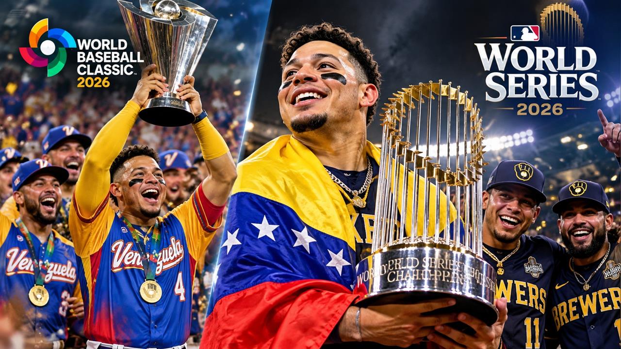 MLB(影)/最夢幻的一年!3月經典賽封王、10月世界大賽奪冠委內瑞拉球員寫歷史