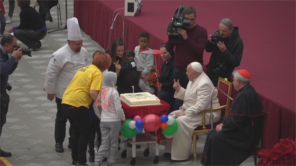 天主教教宗過87歲生日　方濟各許願「世界和平」