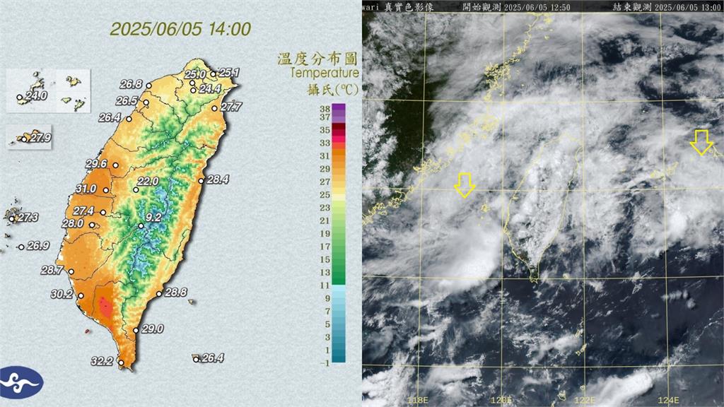雨下不完…真正「放晴」時間曝！鄭明典「曬1圖」示警：強降雨機率越來越高