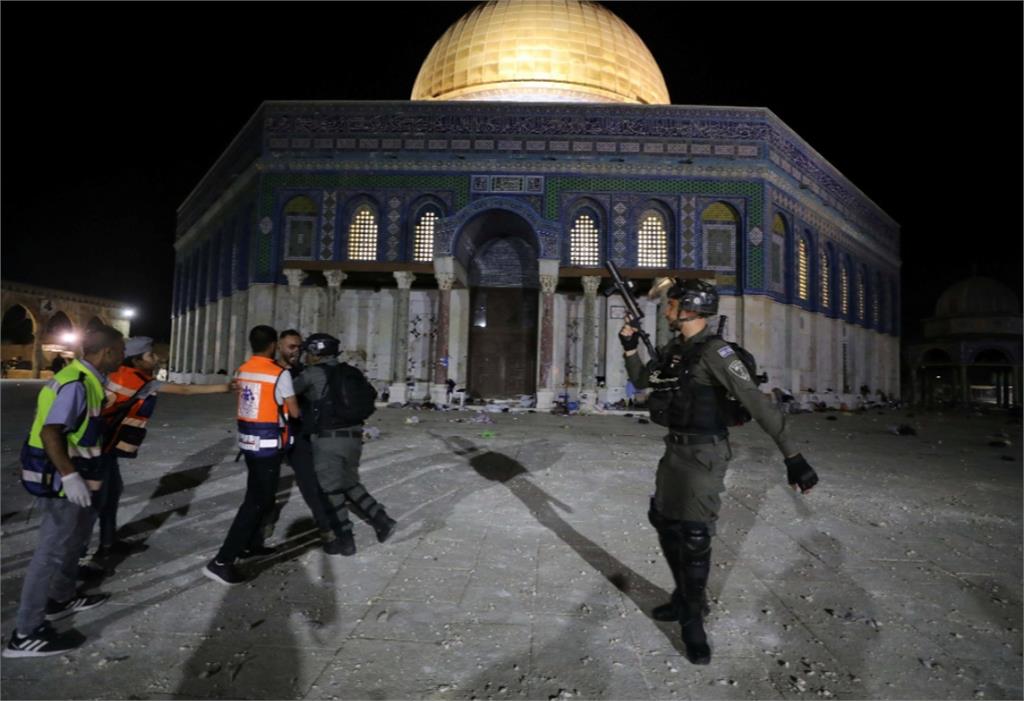 快新聞／耶路撒冷清真寺爆衝突！　美國急關切喊：避免離和平更加遙遠的舉措