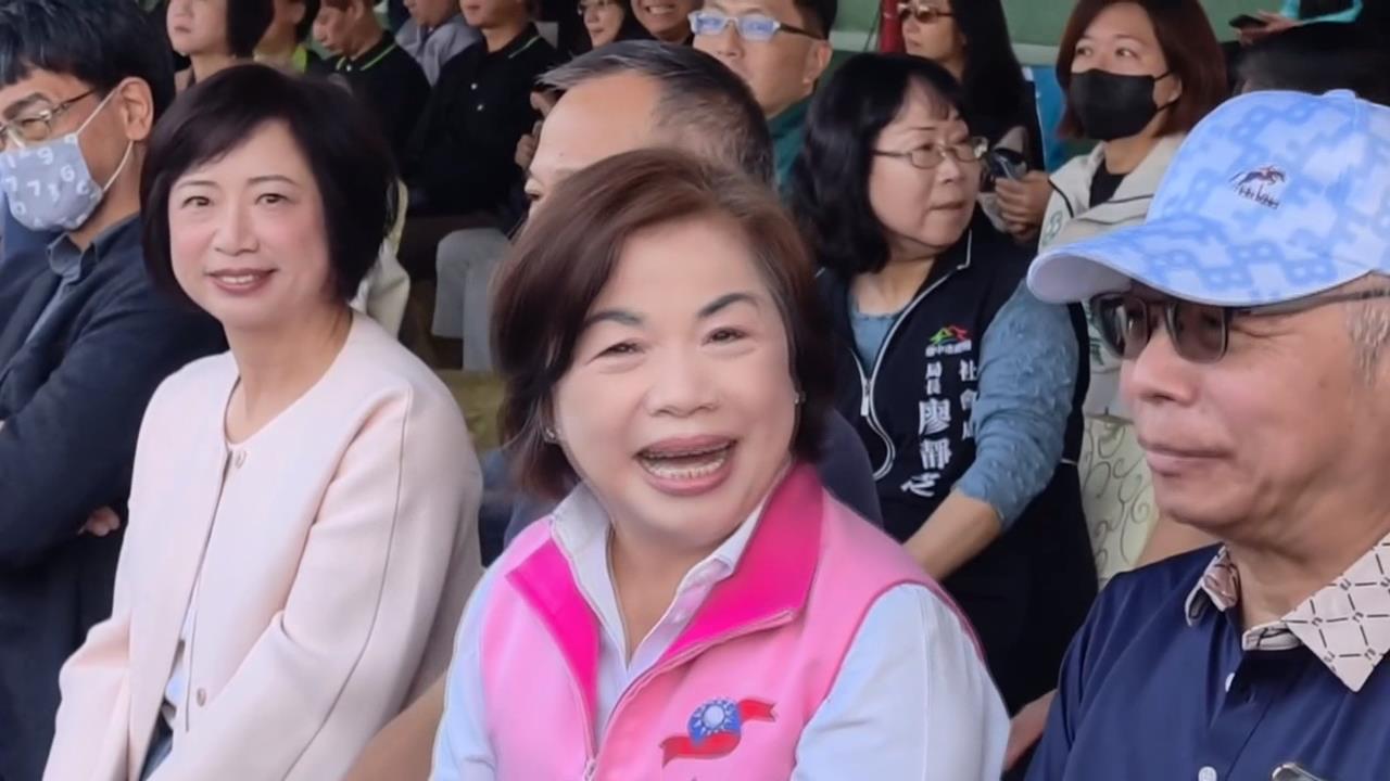 楊瓊瓔表態爭取台中市長提名！　江啟臣笑回：我姐姐好多