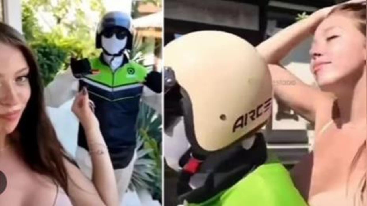 OF女模峇里島和「機車男子實況激戰」！影片曝光讓警方衝機場逮人