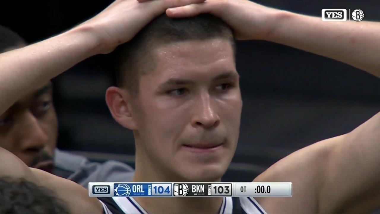 NBA(影)/籃網菜鳥臉超哭!完美打板三分遭複製 魔術以牙還牙「絕殺你的準絕殺」