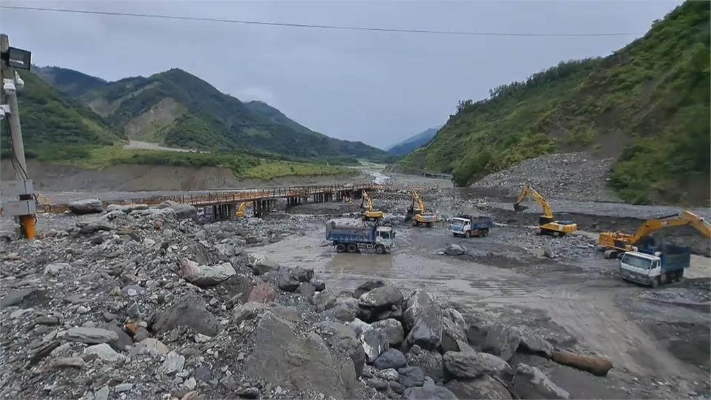 山區防颱整備撤離病患、孕婦　明霸克露鋼便橋19點後管制通行