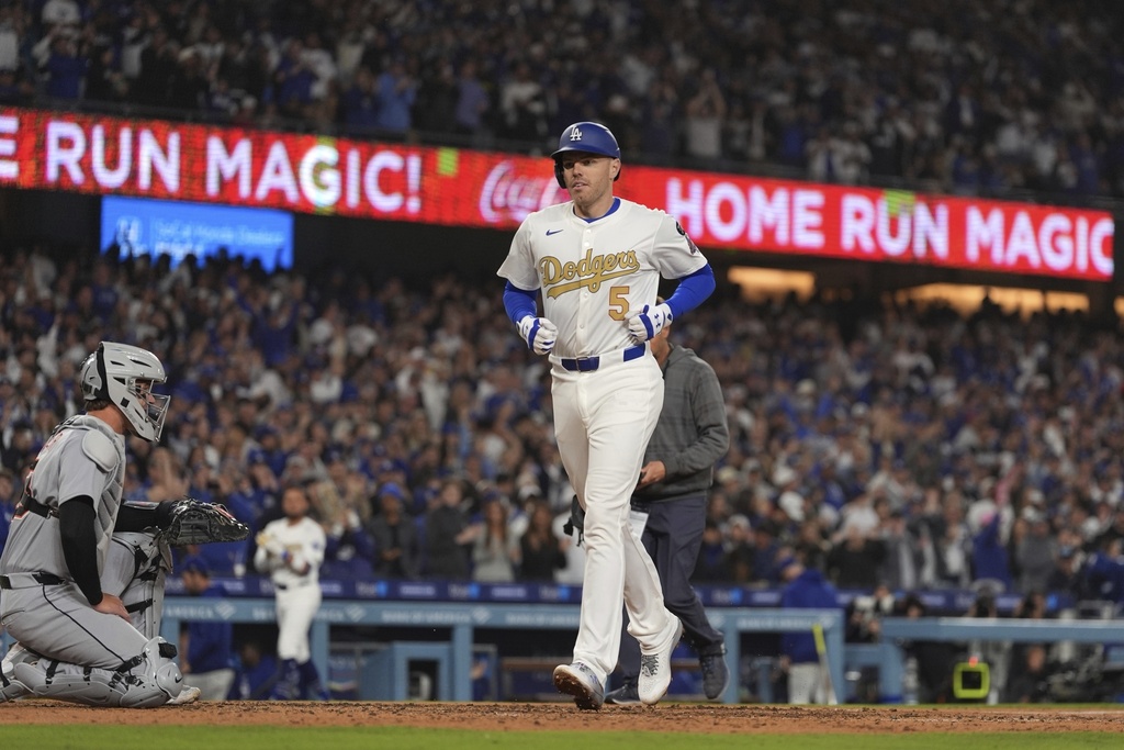 MLB／洗澡也出事？道奇MVP「自由人」佛里曼洗澡扭傷將缺陣
