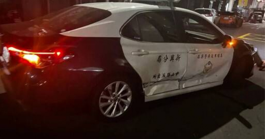 毒駕拒檢撞警車!高雄男遭連轟6槍仍脫逃 8小時後台南被逮