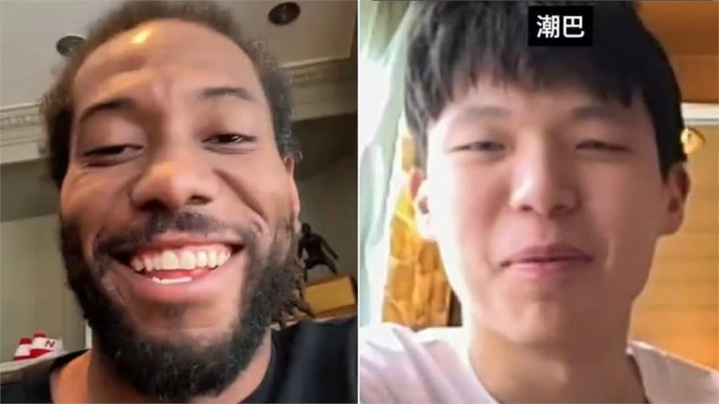 NBA(影)／「這天」展開亞洲行！雷納德急視訊楊瀚森補中文問「垃圾話怎麼講」