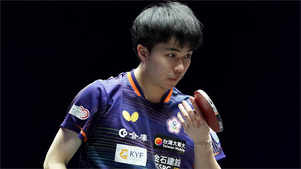 桌球(影)/「小林同學」林昀儒鏖戰5局拍落對手 挺進WTT美國大滿貫男單16強
