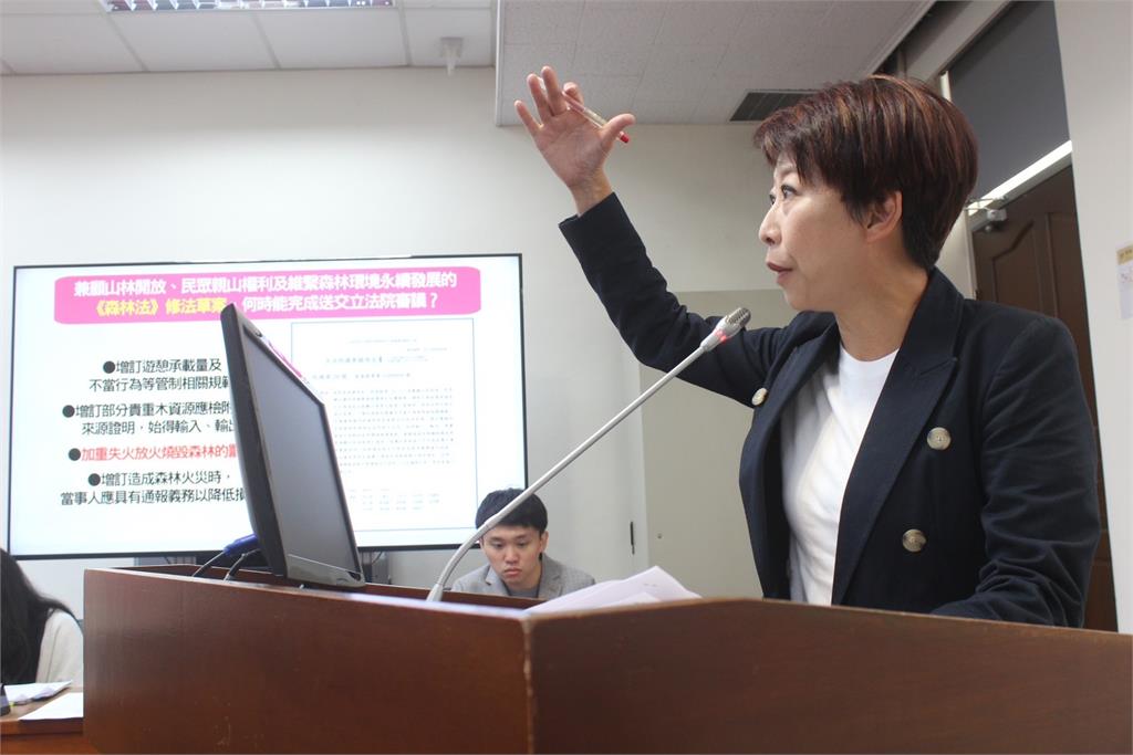 97％森林火災人為因素　陳亭妃要求建立完整應變SOP