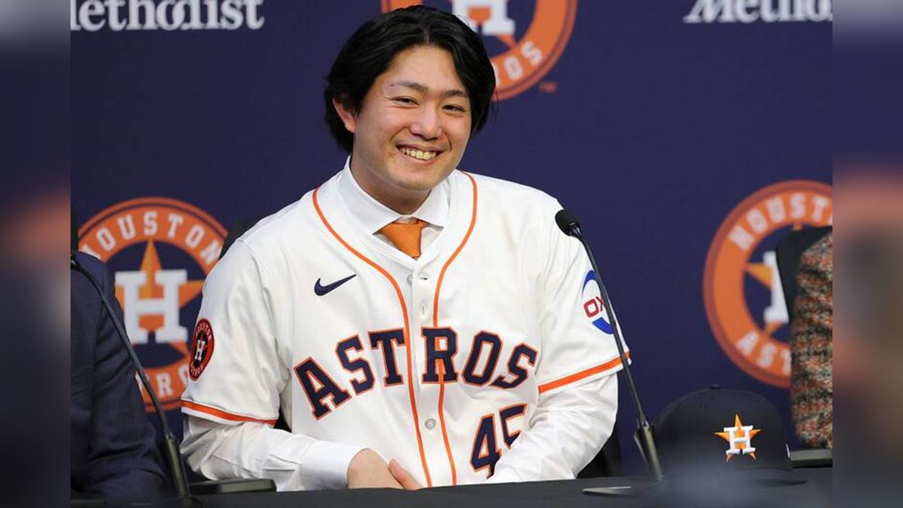 經典賽(影)／剛與太空人簽合約！今井達也加盟記者會表態拚戰新球季不披日本隊戰袍