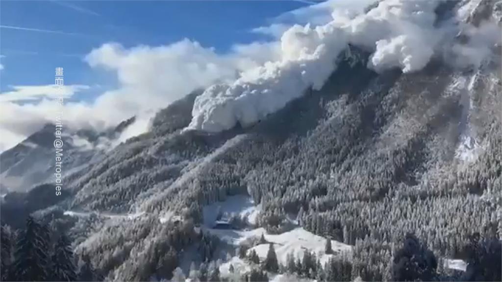 史無前例！　奧地利連三天逾百起雪崩奪9命