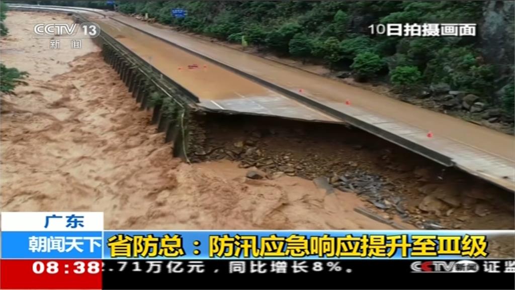 中國南部豪雨成災！經濟損失逾135億台幣