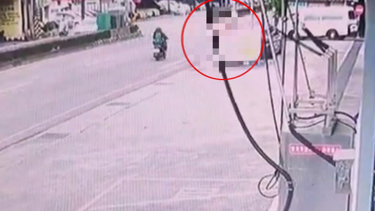 外送員送單不明原因突滑倒　遭水泥車輾斃死狀悽慘