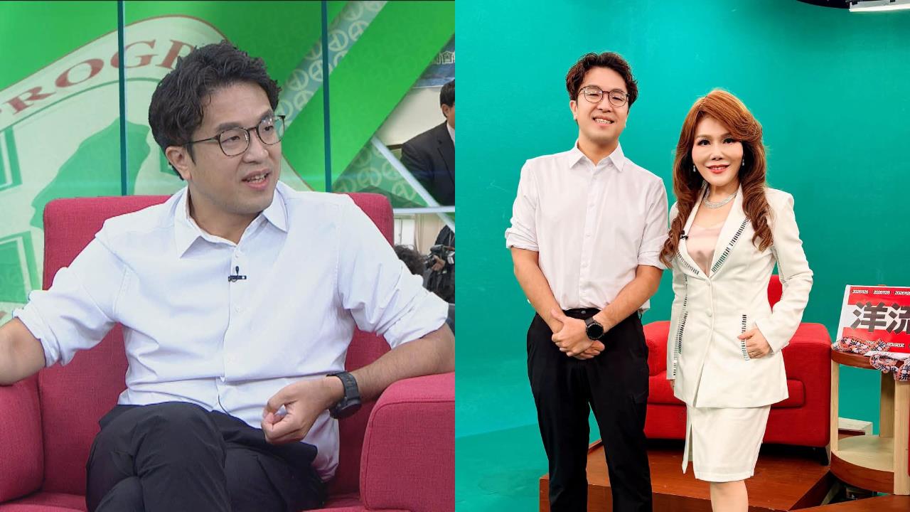 沈伯洋挑戰首次「全英文專訪」！張雅琴親揭超狂內容　全網嗨翻：放送全世界