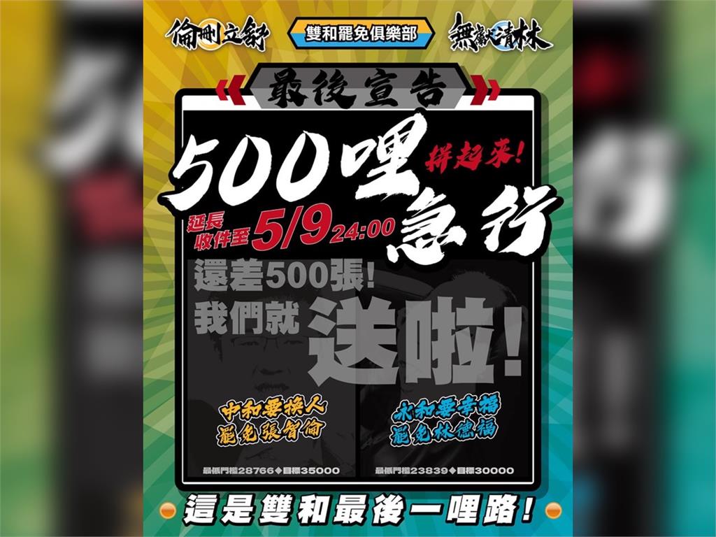 快新聞／衝連署！雙和罷團二階告急皆僅差500份　「這日」將造冊遞件