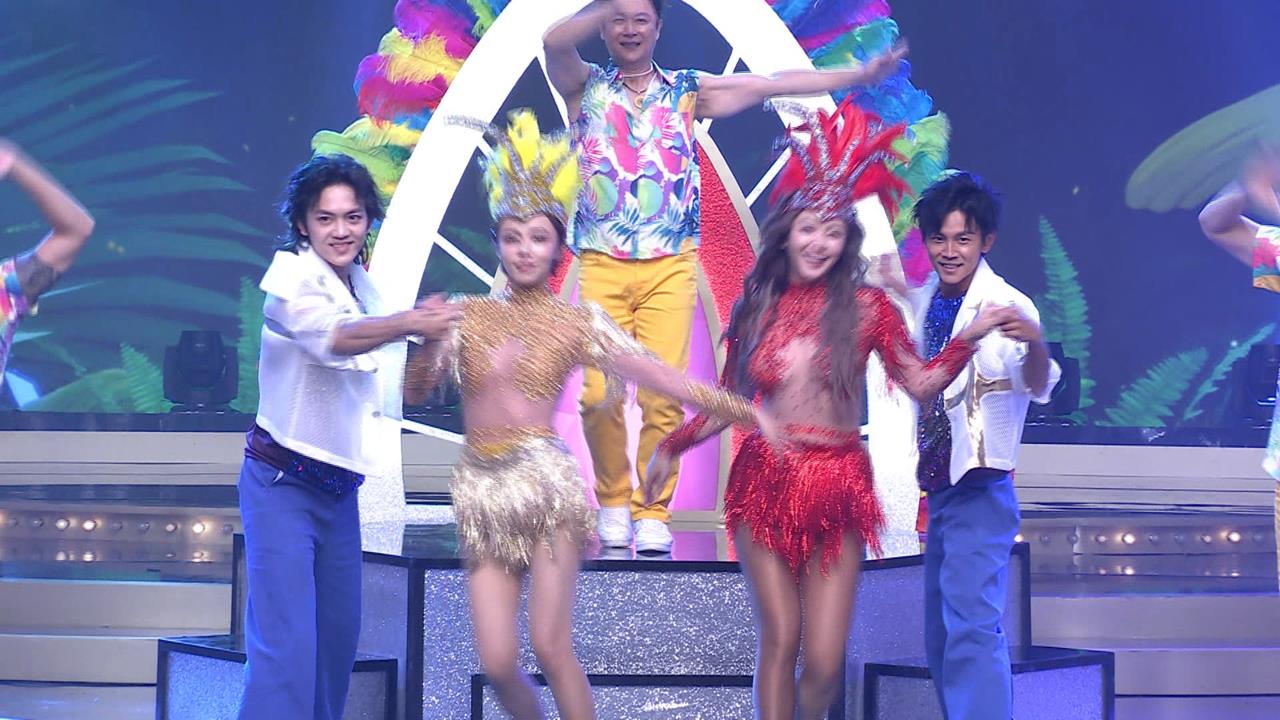 阿翔.郭忠祐豁出去！　#-#新春節目挑戰「高空後翻」解鎖成就