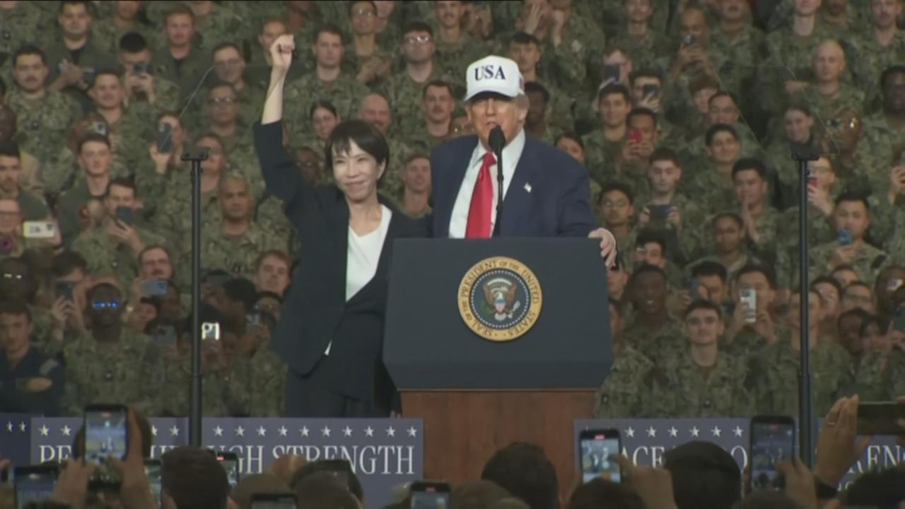 高市與川普通話敲定春季訪美　內容疑談中國圍台軍演