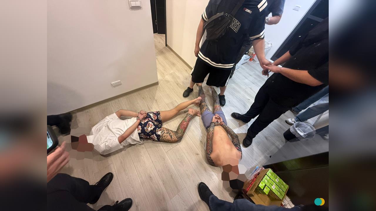 快新聞／汽旅持刀砍2人！竹聯幫明仁會副會長落網　8人遭逮、3人羈押禁見
