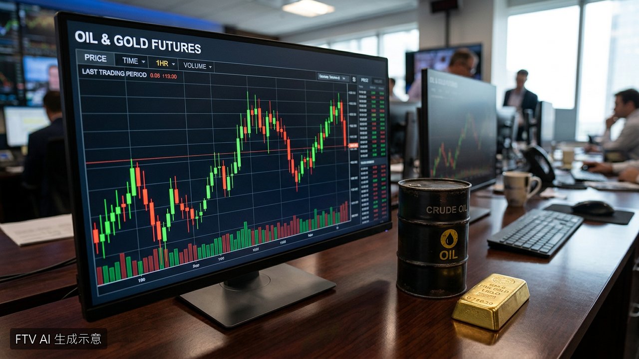 美零售數據下滑降升息預期　美股收低油價金價齊揚