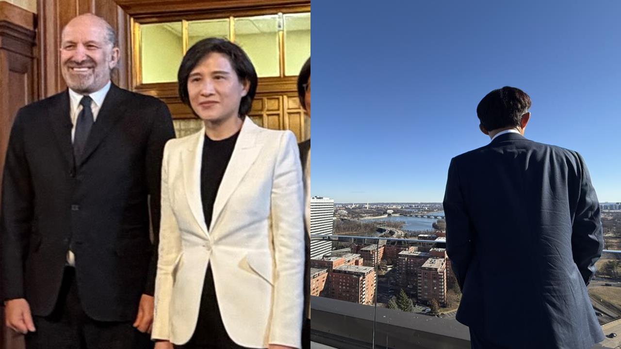 台美關稅談判「雙方合照曝光」！黃智賢批「黃國昌天空照」：不甘做龍套又加戲