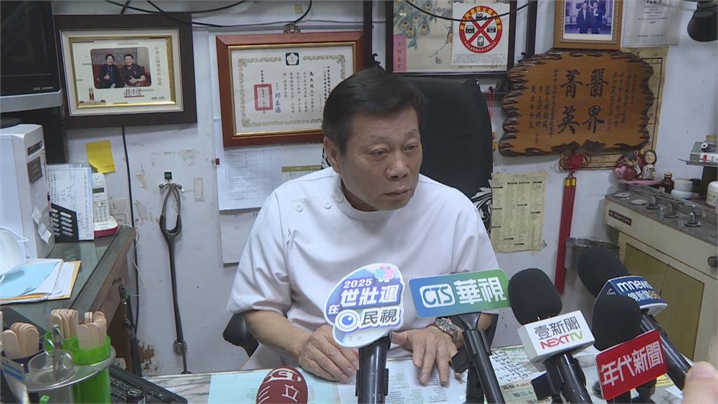 快新聞／診所掛「繳稅不是養共匪」布條　高大成：一定要換掉賣台立委