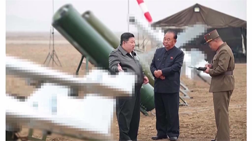 金正恩視察無人機下令量產　美日韓聯合軍演反制