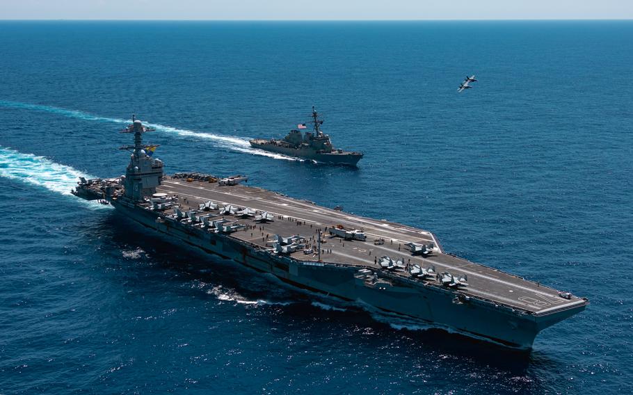 中東緊張情勢升溫　CNN：美將部署第3艘航艦至以色列附近
